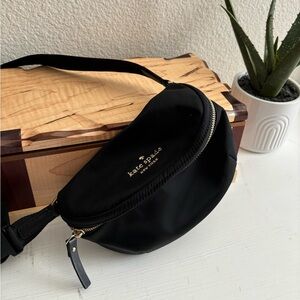 Kate Spade black and gold Fanny pack